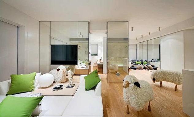 玻璃电视墙有几种,客厅玻璃做电视墙好吗