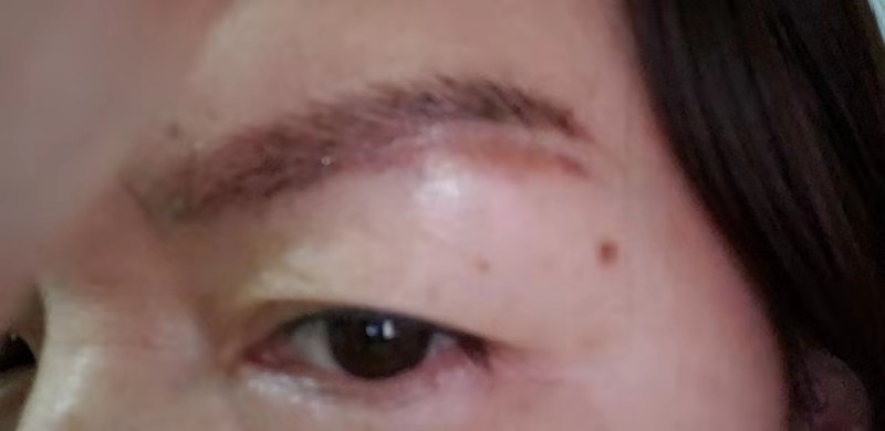 眉毛的那点糟心事