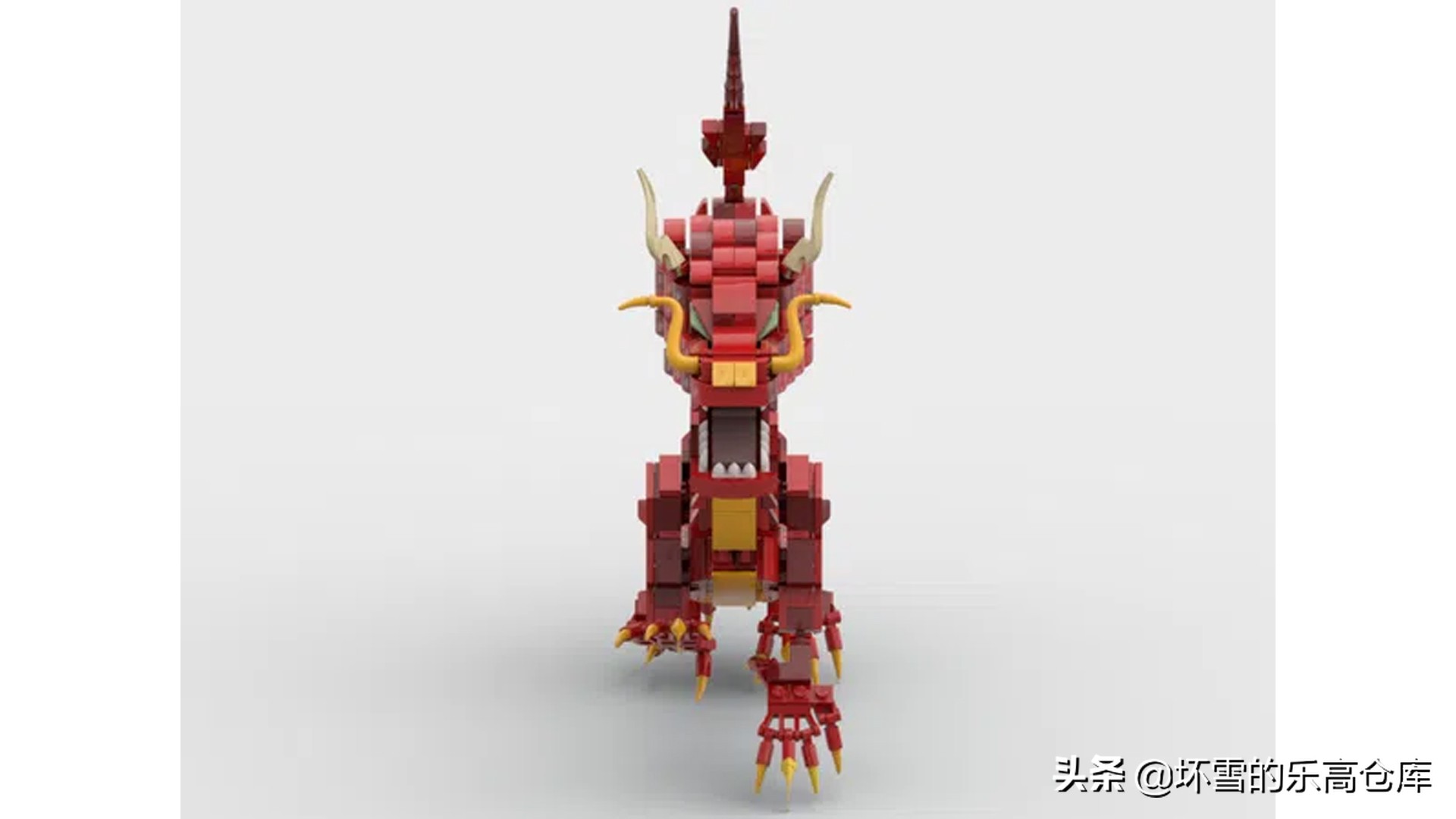 虎年乐高大颗粒春节主题作品,春节乐高积木