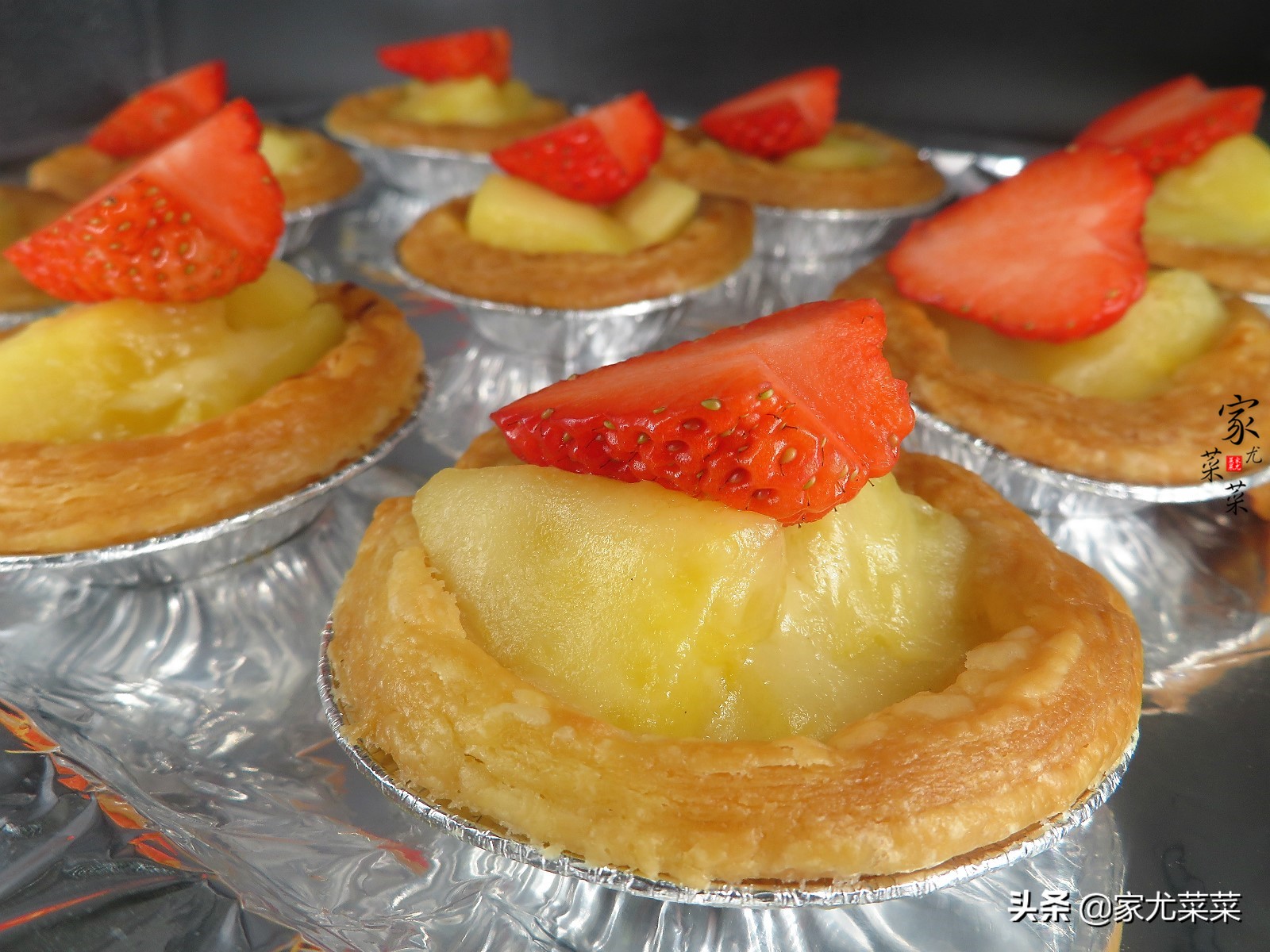 蛋挞液多种口味做法教程,爆浆蛋挞可以怎么做