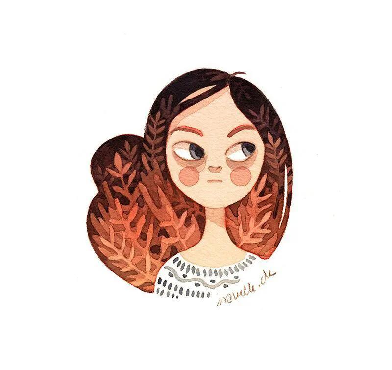 德国著名插画艺术作品,芬兰插画师sannamander作品欣赏