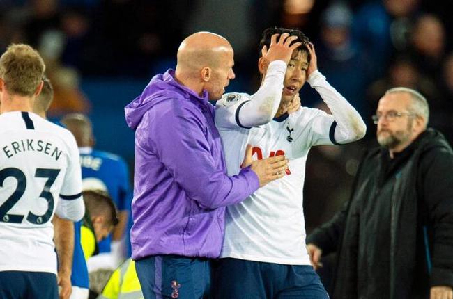 亚洲足球一哥孙兴慜今日闯祸，将对手铲断腿情绪失控