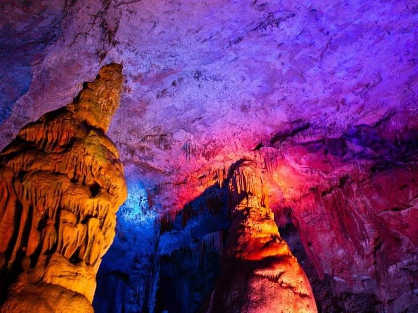 瑶琳仙境石刻写的啥,鹧鸪天蓬莱阁