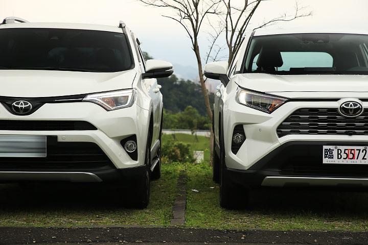 新旧丰田rav4荣放,丰田rav4荣放新旧对比