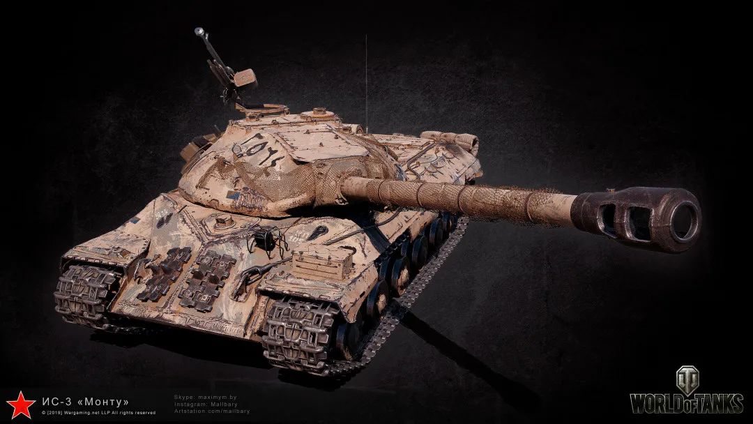 「风格解密」沧桑历程，不改IS-3“蒙图”战神本色