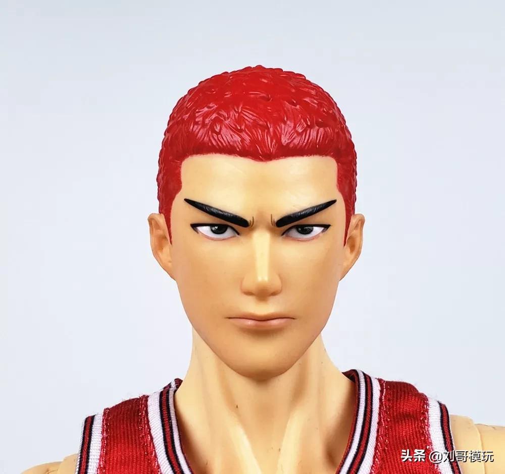 樱木花道流川枫6寸可动人偶,灌篮高手流川枫樱木花道谁厉害