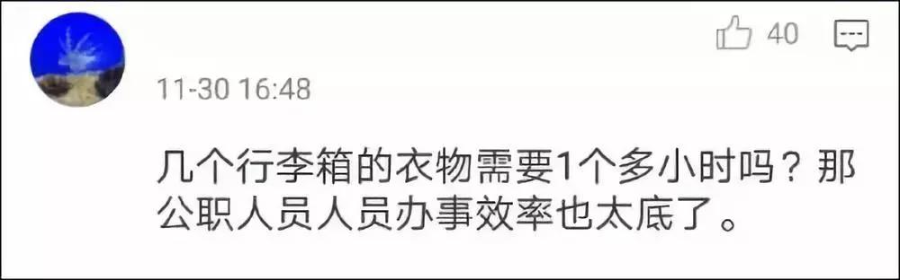 女明星被海关刁难后续,明星过关被刁难海关回应