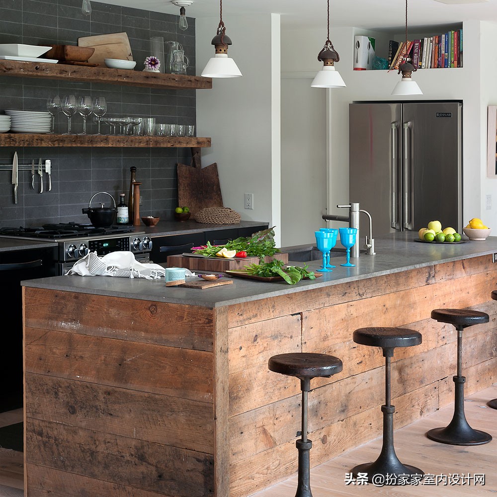 最有创意的厨房中岛台,厨房简单岛台