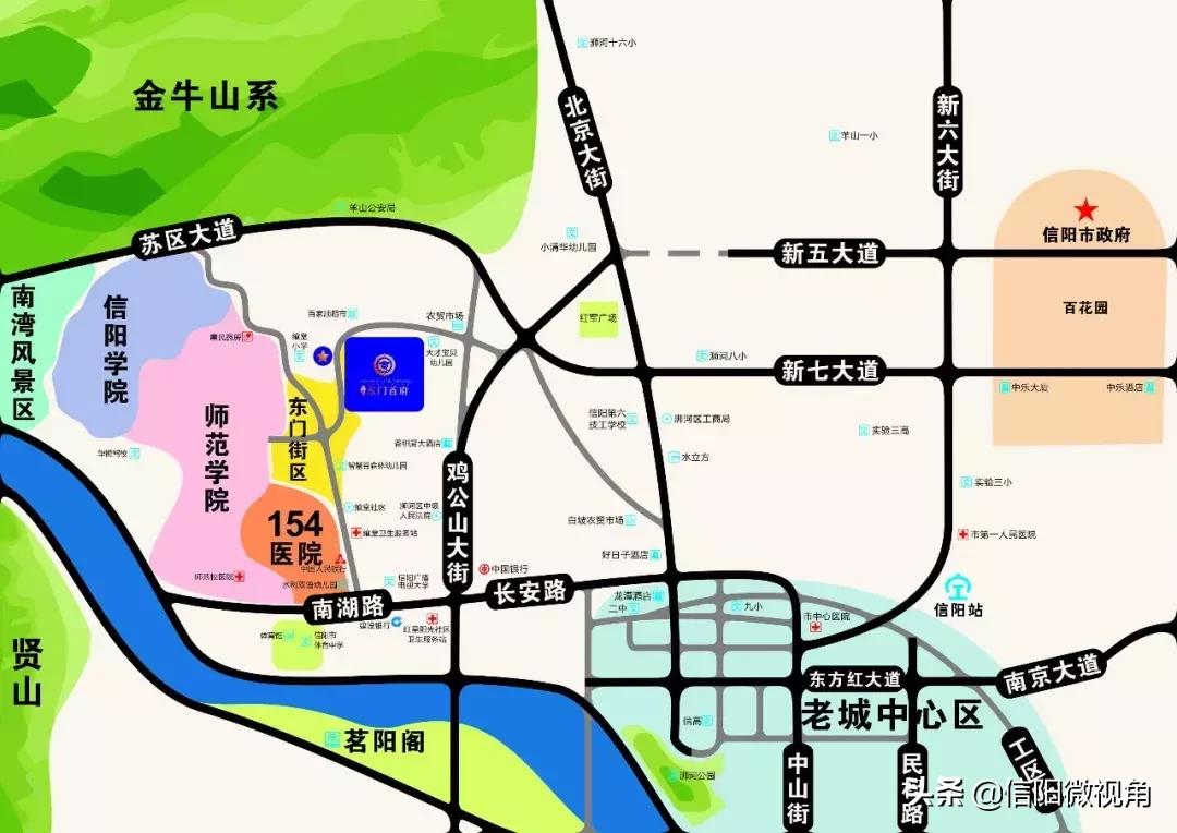 信阳师院附近吃住方便吗,信阳师院哪里好玩