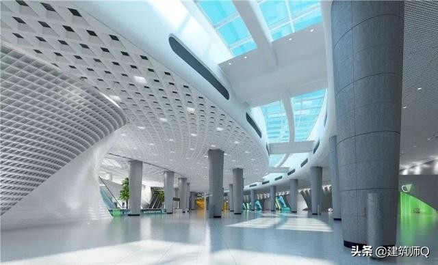 光谷地下综合体示意图,光谷综合体地下效果图