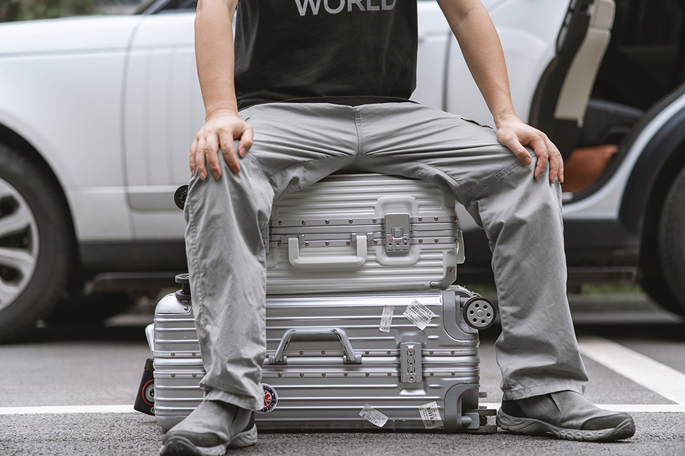 eazz铝框行李箱测评,EAZZ铝框登机箱