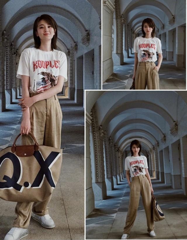 乔欣可盐可甜太可爱了,乔欣日常穿搭裙