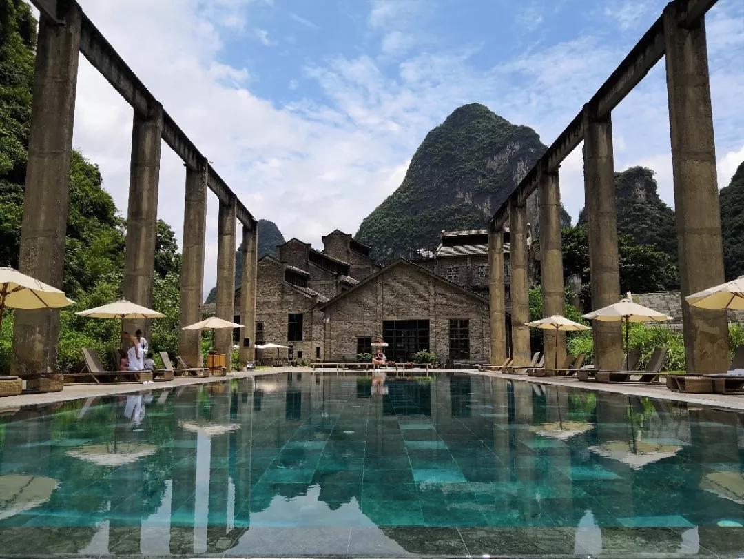 桂林阳朔糖厂改造酒店,阳朔老糖厂酒店