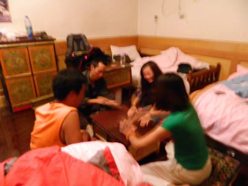 去拉萨的倒计时7天,在拉萨的晚上