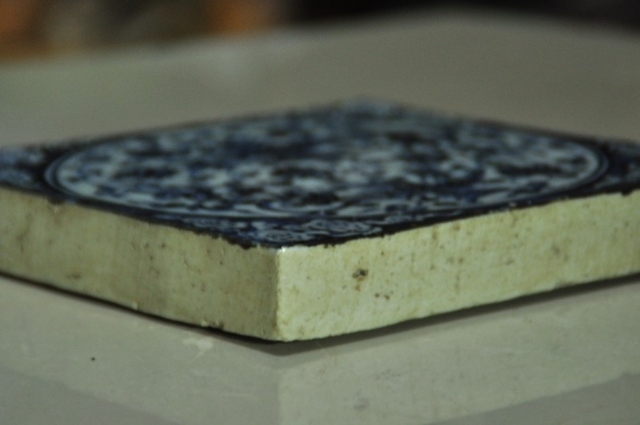 大报恩寺青花地砖,永乐大报恩寺地砖