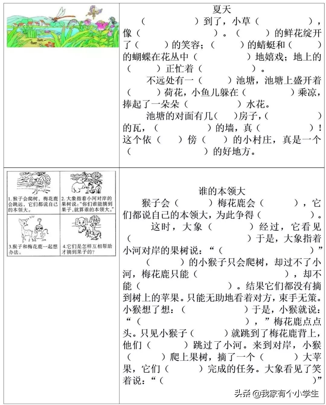 语文|看图写话10大技巧+5篇精选练习,语文强化必备
