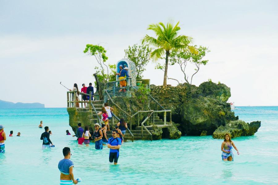 菲律宾长滩自由行旅游攻略地图,长滩岛的风帆船