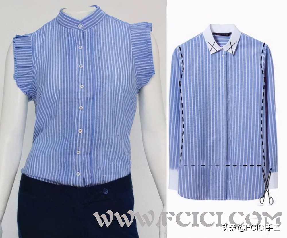 丑衣服改造后穿出高级感,让丑的衣服变好看