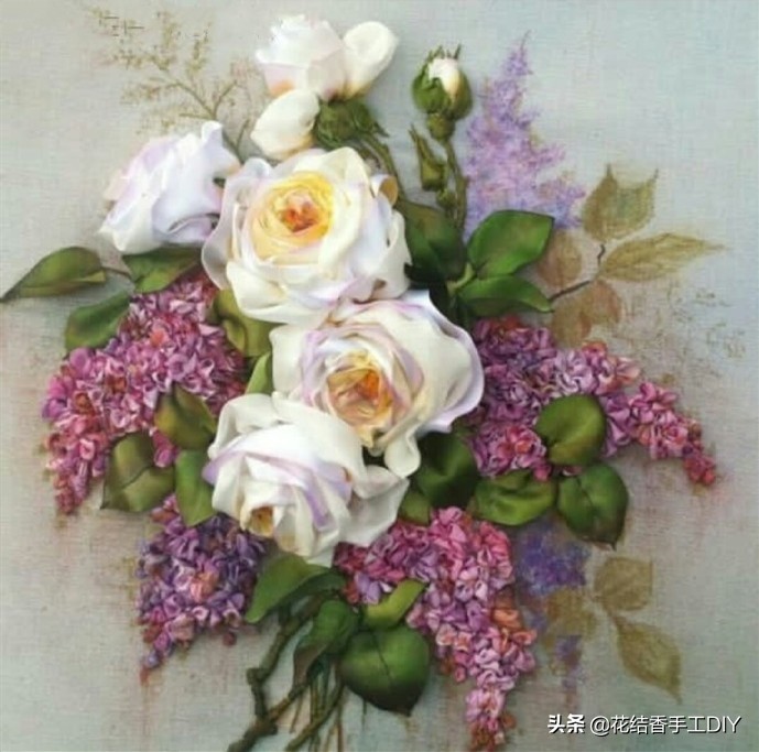 丝带绣的立体绣法,丝带绣的各种绣法视频