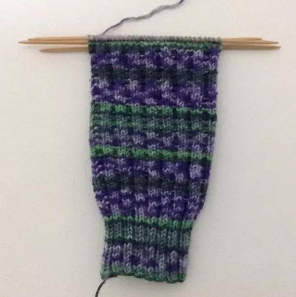 1-3岁宝宝袜子编织教程袜套,毛线袜子毛线鞋编织教程全过程