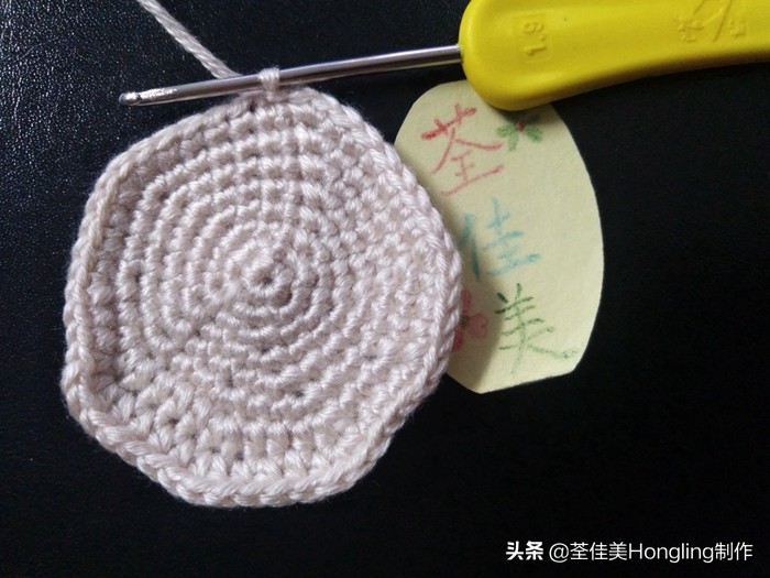 马蹄莲花的钩织教程,马蹄莲宽叶子的钩织教程