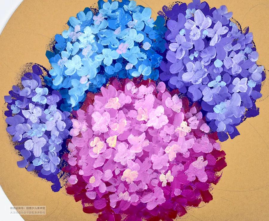 儿童水粉画春天简单又好看,儿童水粉画练习