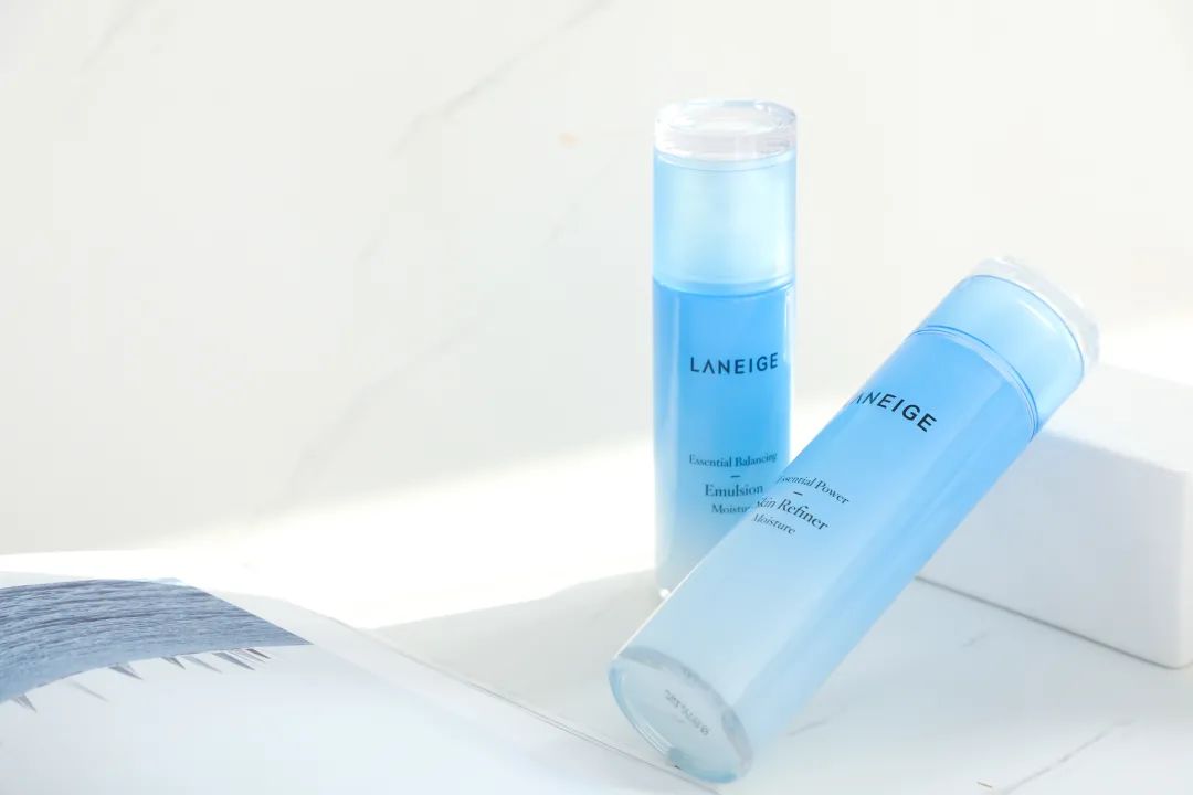 兰芝水乳套装保湿学生清爽,韩国兰芝紧致水乳小样