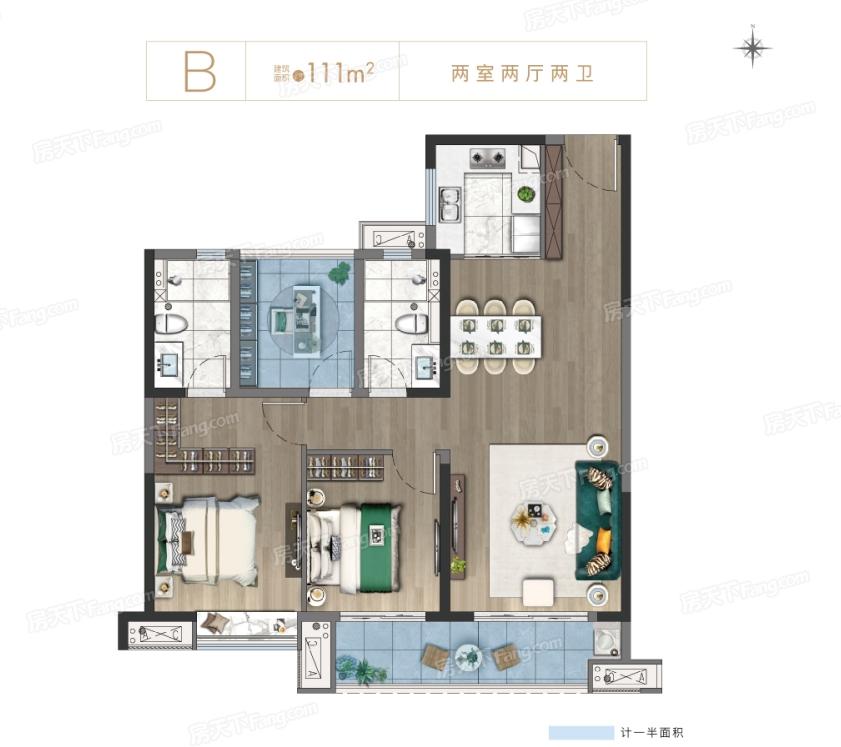 一路之隔的楼盘,一路之隔两个楼盘房价