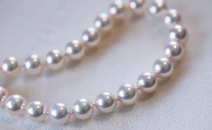 美丽优雅的日本珍珠,日本复古珍珠