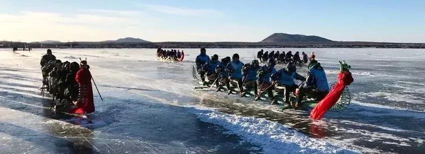 冰上龙舟赛火热开赛,冰上龙舟赛事视频