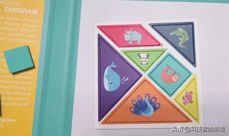 磁性七巧板锻炼孩子什么能力,七巧板儿童专注力训练
