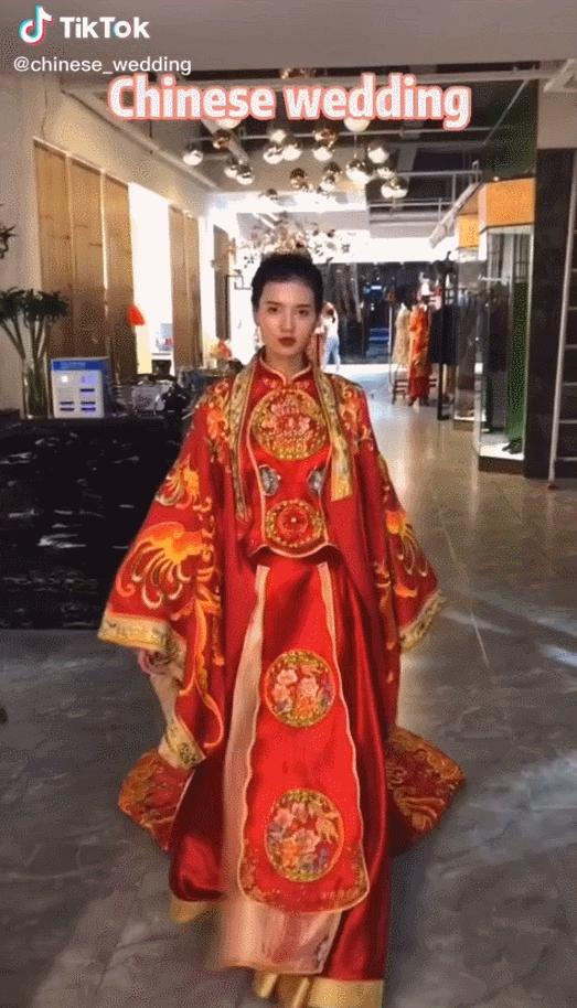 中式婚礼火了好多人观看,火遍全球的中式婚礼