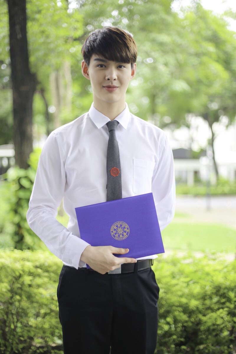 盘点他泰小可爱们的学士照：各个学霸努力又优秀