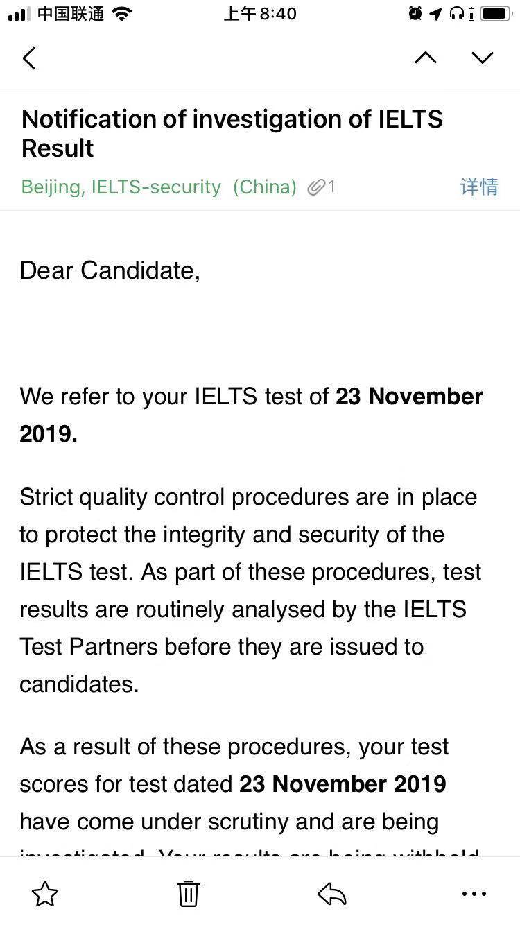 雅思考试成绩被查了怎么办,雅思成绩被调查怎么处理