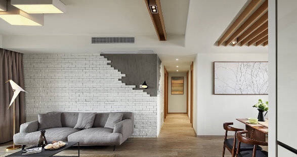 文化砖背景墙是什么风格,不知道装修什么风格现代简约