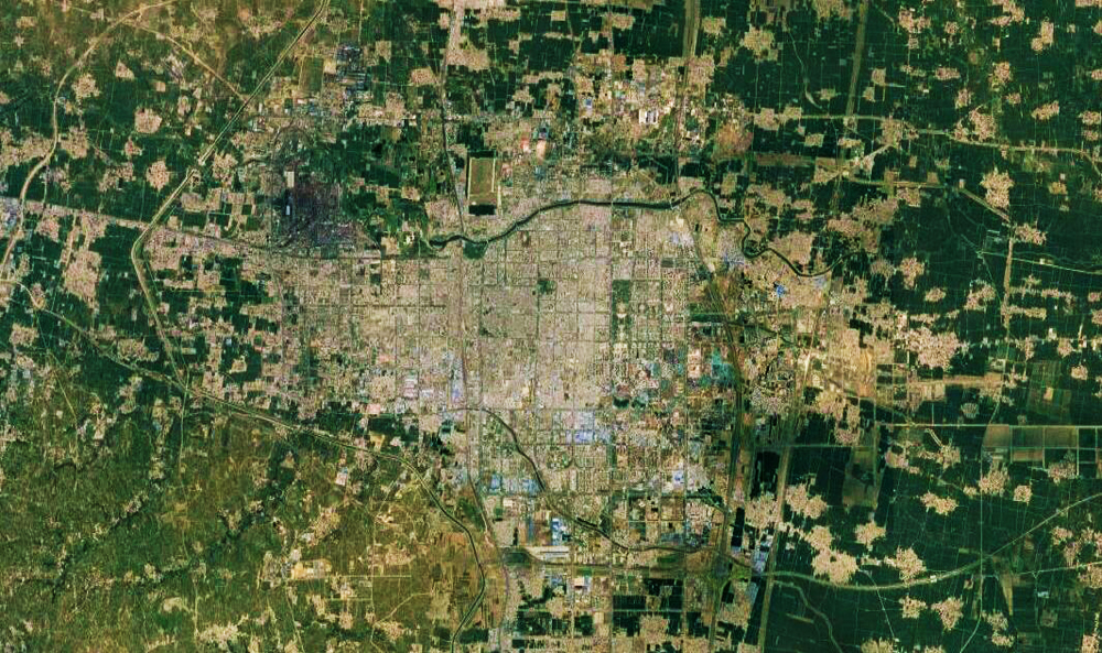 安阳安钢航拍,安阳卫星航拍