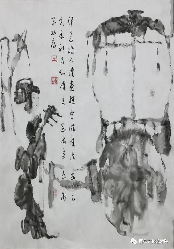 王阔海画水墨,王阔海画家算是大师吗