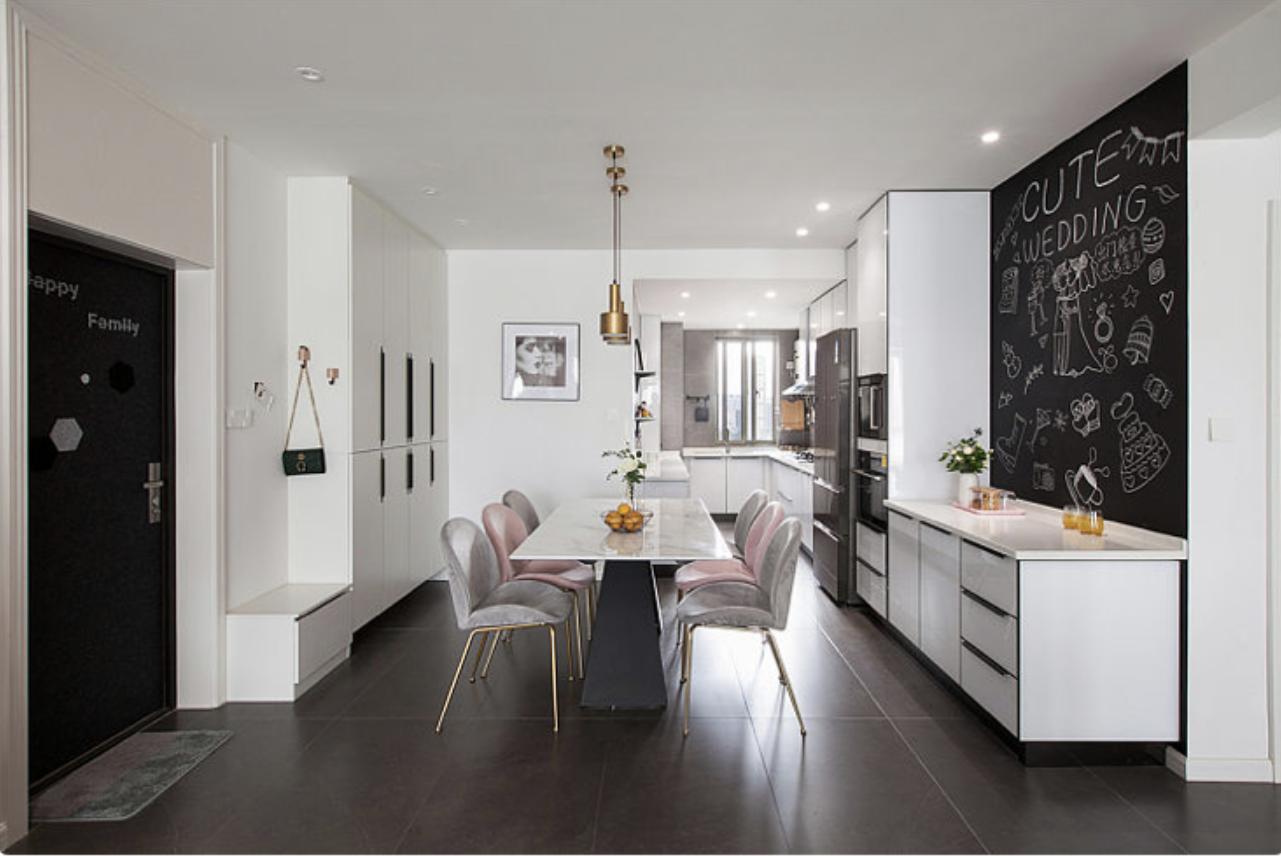 全屋吊顶拉平有多爽？看了她家103㎡这么装，难怪全屋倍显大气