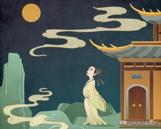 人教版初中语文书中李白的古诗,小学阶段学习的李白的古诗词