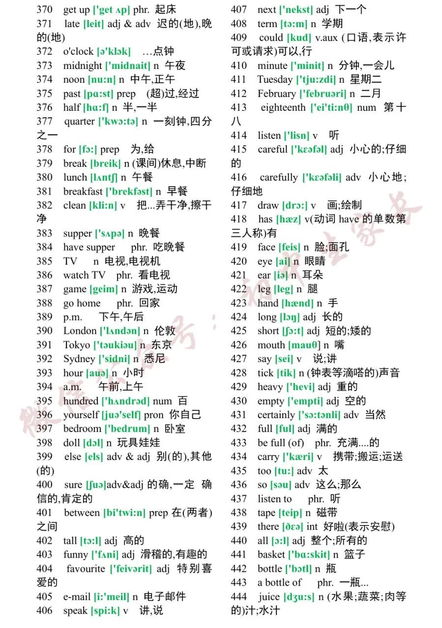 初中英语2182个单词大全,初中英语单词必背1600书籍推荐
