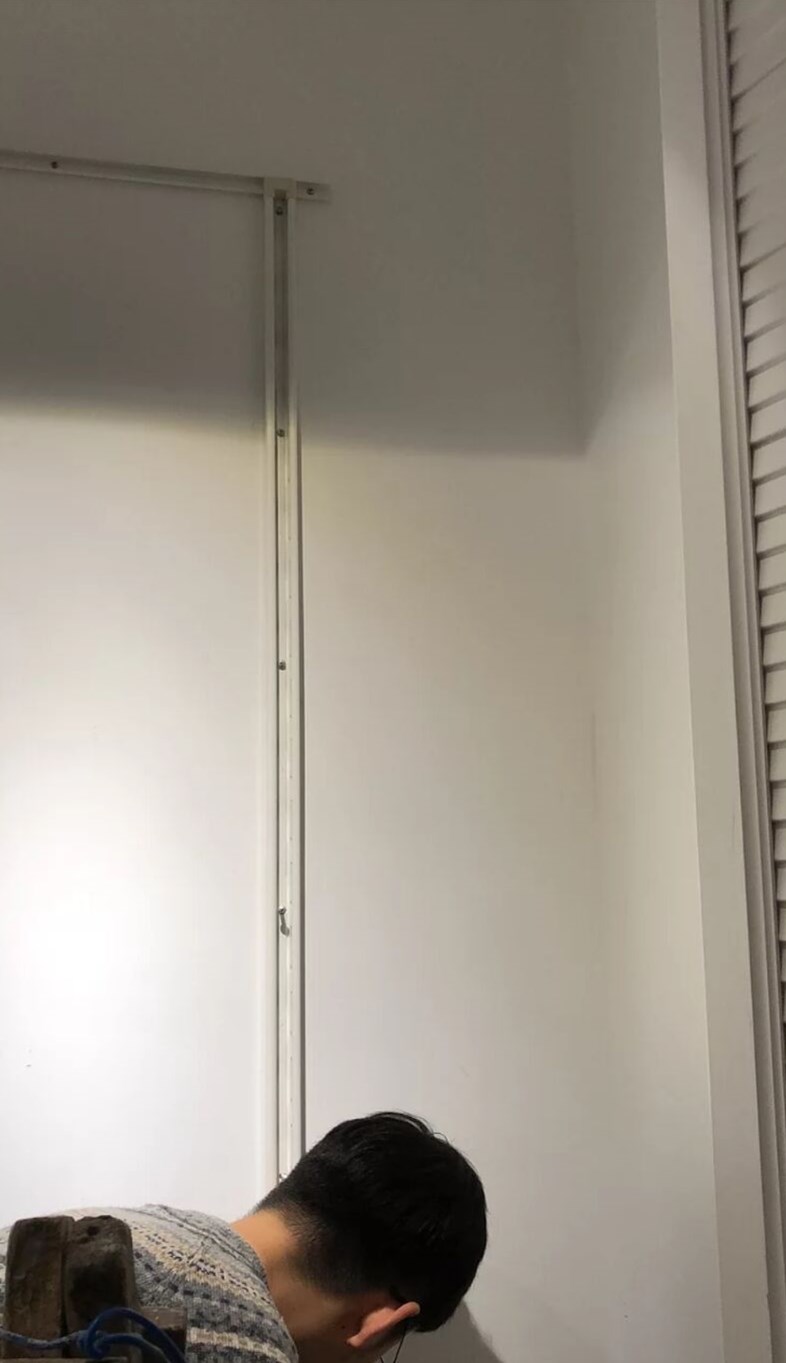 简易衣架转角卧室安装,实木落地卧室挂衣架怎么组装