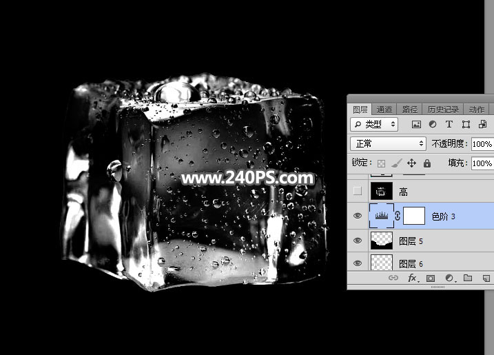 ps抠图半透明玻璃杯换背景,ps怎么把冰块弄成透明的