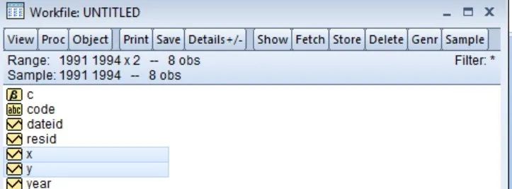 eviews如何分析多元回归,eviews怎么进行面板数据分析