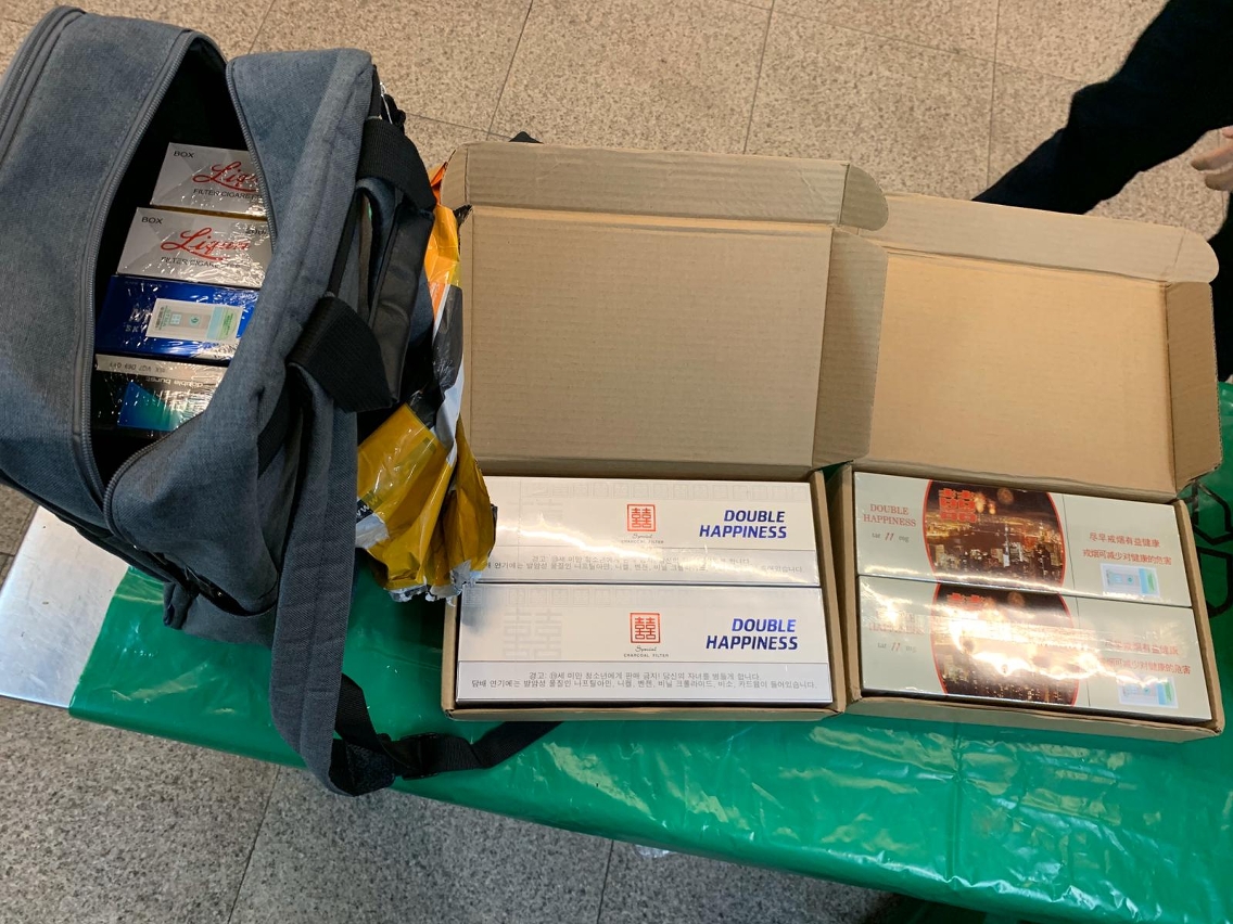 海关查获大量香烟怎么处置,杭州海关查获违规入境香烟
