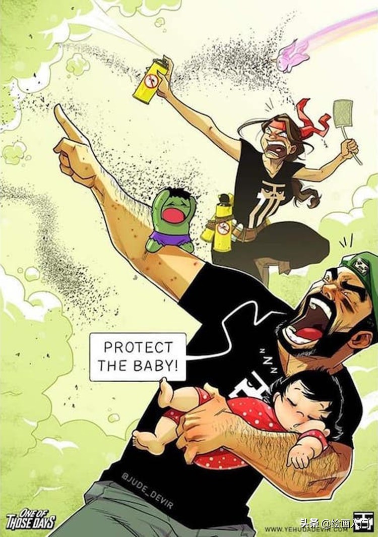 具有讽刺性的儿童漫画,有讽刺意味的儿童漫画