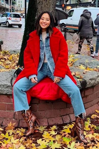 毛衣叠穿衬衫怎么穿更好看,毛衣衬衫叠穿搭配什么裤子