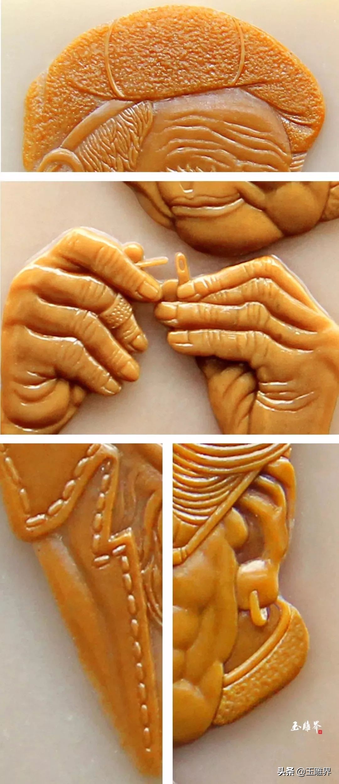 时间都去哪儿了？玉雕师琢出人间温暖，看哭了