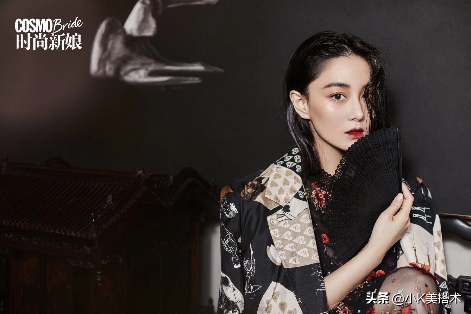 张馨予产后的作品,张馨予产后首晒红唇