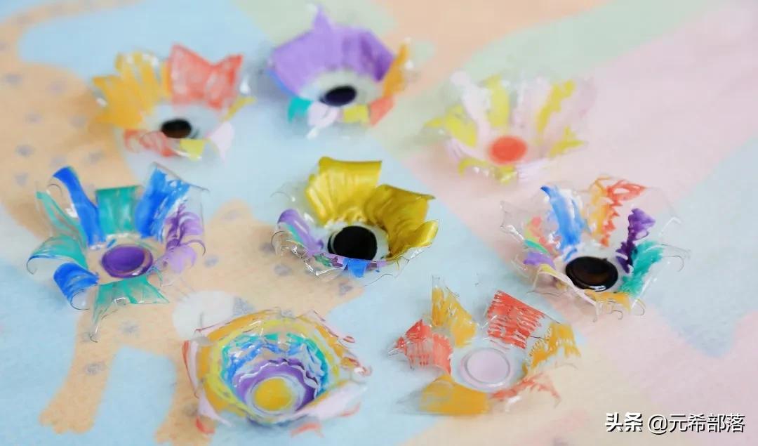 儿童创意花卉手工,儿童手工制作大全创意开花