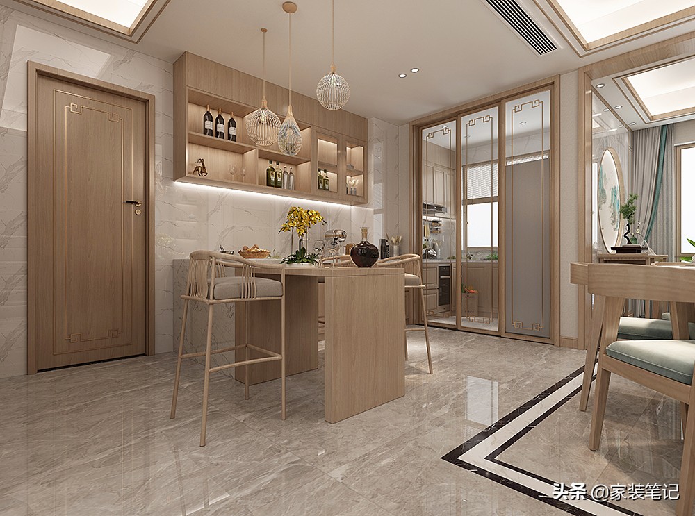 开间12米进深9米中式复式楼别墅,发现一套好房